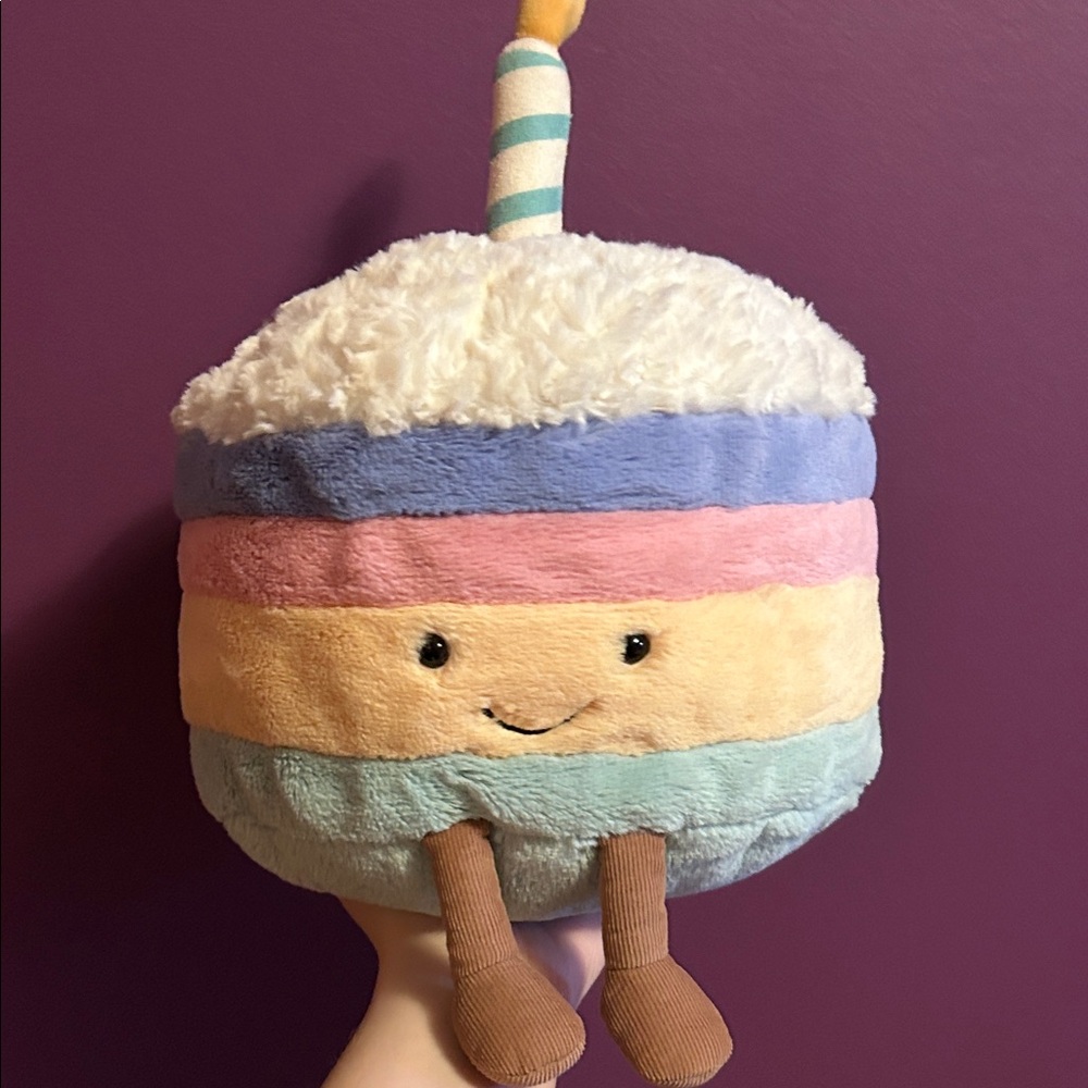 Jellycat Pastel Layered Cake Plush